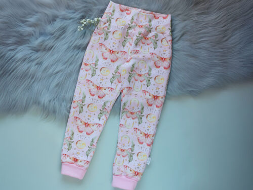 Voodriga dressipüksid taskuga  74/80-146/152 - kangavalik