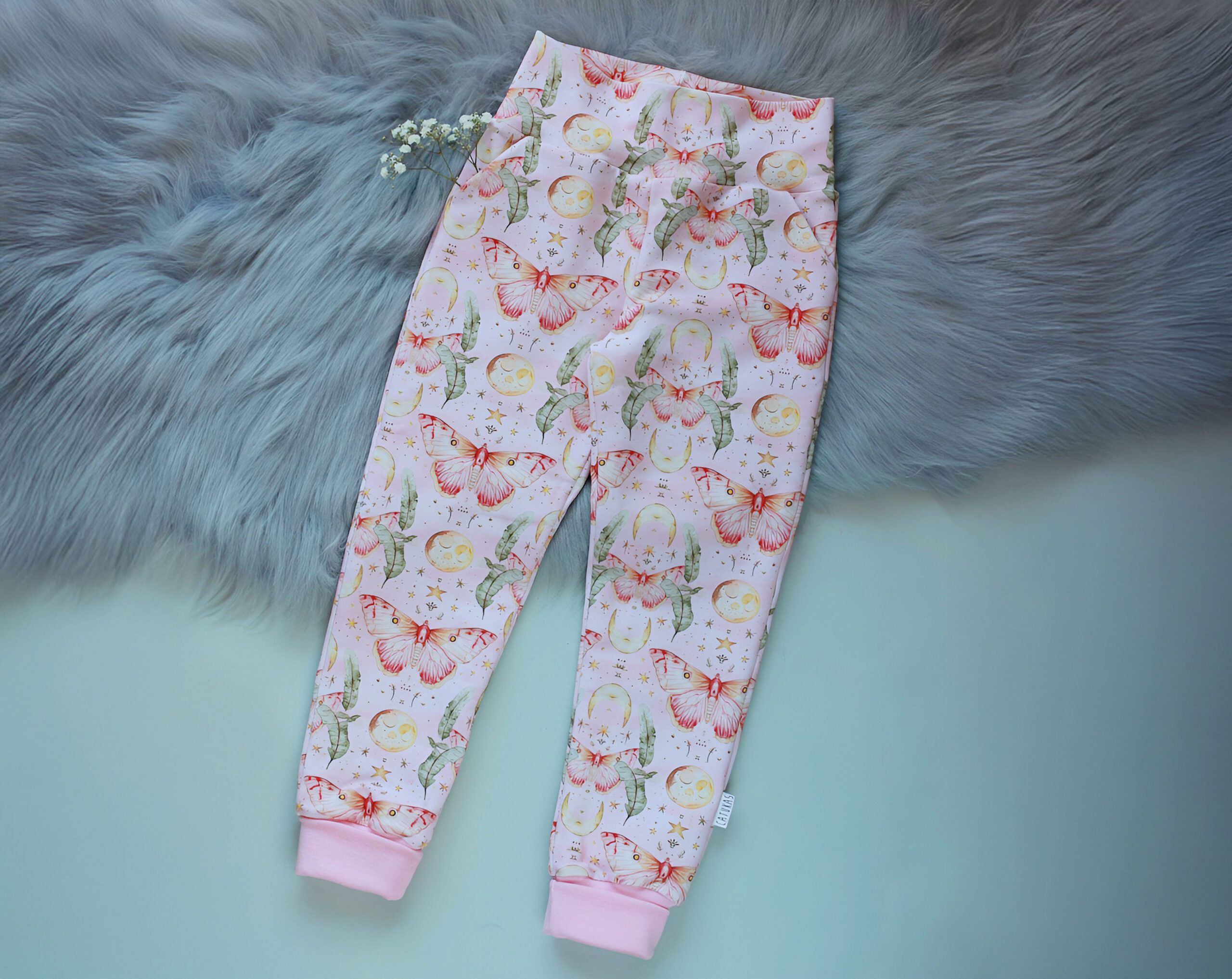 Voodriga dressipüksid taskuga 74/80-146/152 - kangavalik