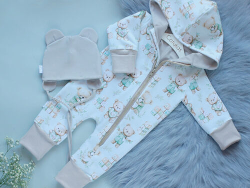 Heleroheline karukestega jumpsuit